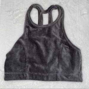 ⚓️ NWOT Corduroy Top/Sports Bra
